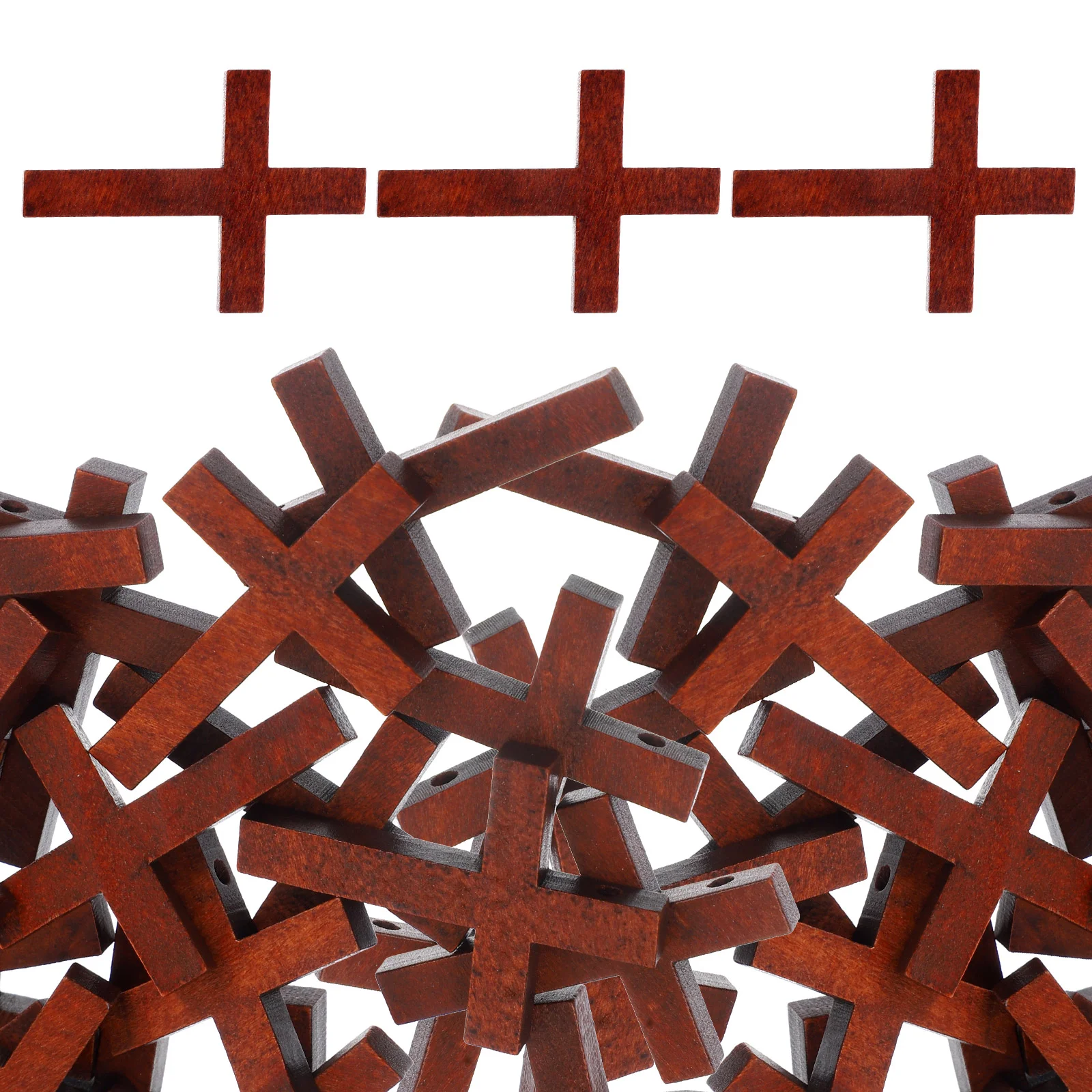 100 Pcs Wooden Cross Charms For DIY Jewelry Craft Necklace Pendant Making Supplies
100 Pcs Wooden Cross Charms For DIY Jewelry Craft Necklace Pendant Making Supplies