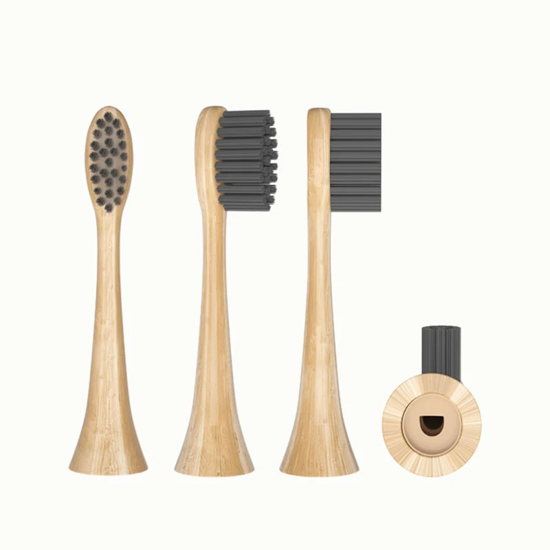 Natural Bamboo Replacement Toothbrush Heads for Philips HX3/6/9 Series Sonicare Electric Toothbrushes Dupont Soft Bristles 4Pcs
Natural Bamboo Replacement Toothbrush Heads for Philips HX3/6/9 Series Sonicare Electric Toothbrushes Dupont Soft Bristles 4Pcs
