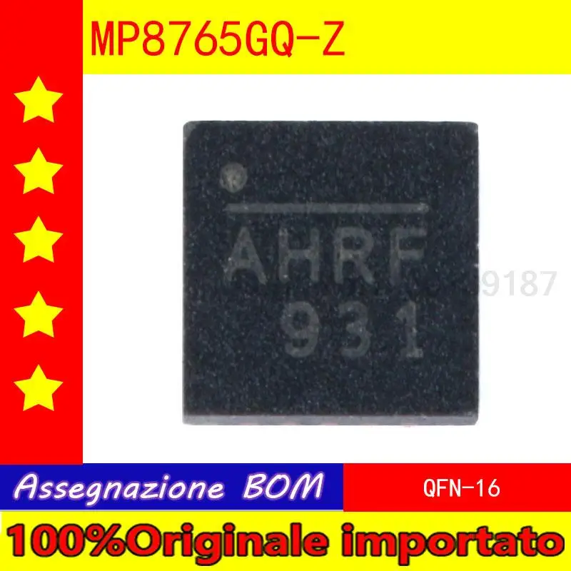 100% Оригинальный импортный патч для домашнего интерьера MP8765GQ - Z QFN - 16 синхронный понижающий преобразователь чипы постоянного тока
100% Оригинальный импортный патч для домашнего интерьера MP8765GQ - Z QFN - 16 синхронный понижающий преобразователь чипы постоянного тока