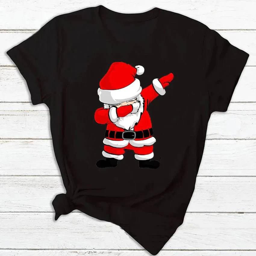 Maycaur New Christmas Womens T Shirt Fashion Santa Claus Printed Shirts Funny Women's Graphic Tees Women Tops Female Tshirts
Maycaur New Christmas Womens T Shirt Fashion Santa Claus Printed Shirts Funny Women's Graphic Tees Women Tops Female Tshirts