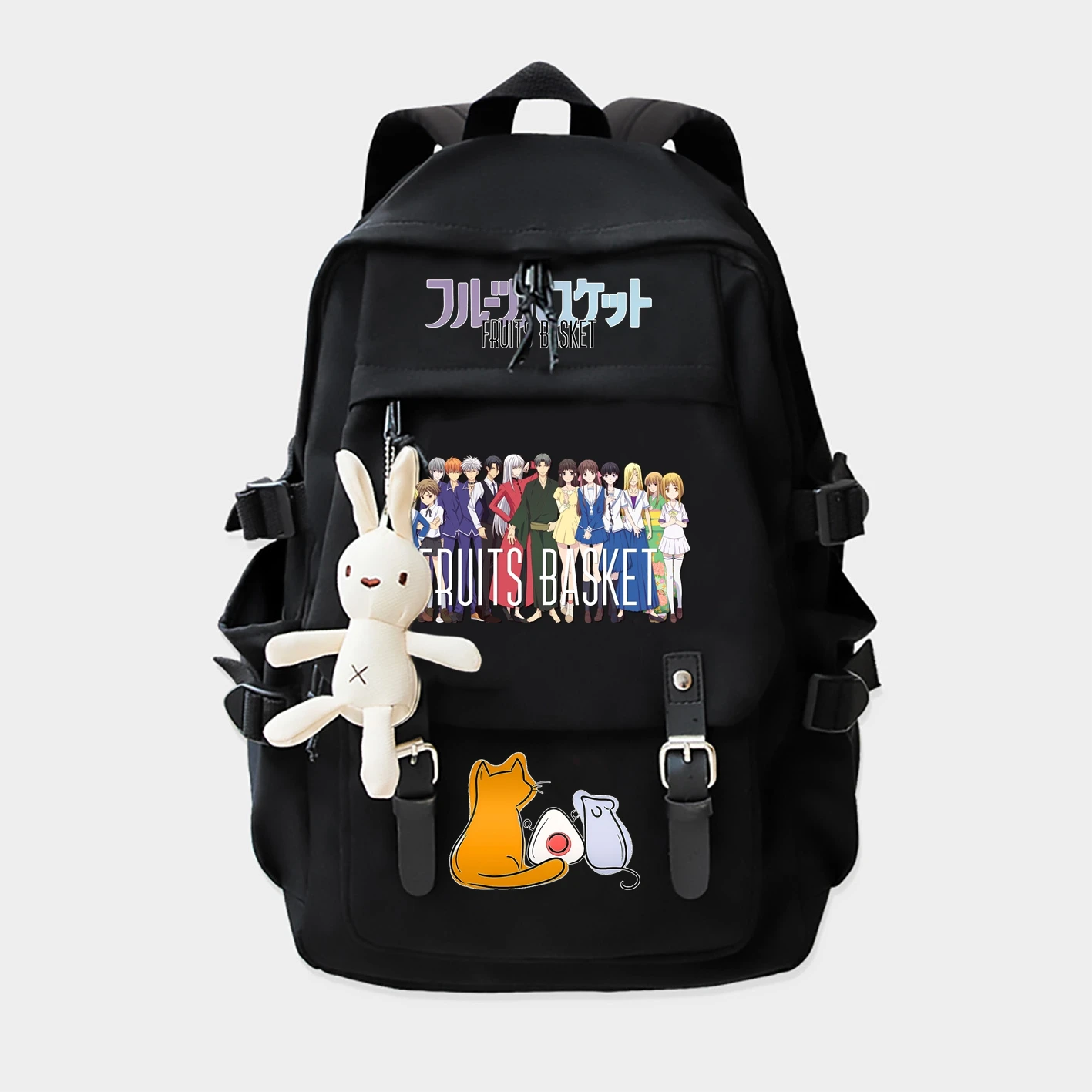 Anime Fruits Basket Backpack Black Student School Book Bags for Teenage Kids Travel Bagpack Anime Shoulder Outdoor Bags
Anime Fruits Basket Backpack Black Student School Book Bags for Teenage Kids Travel Bagpack Anime Shoulder Outdoor Bags