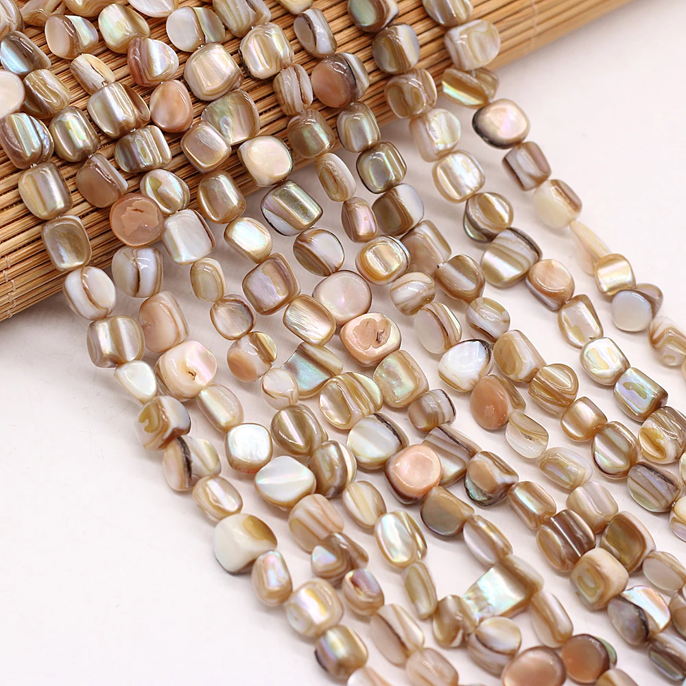 Natural Freshwater Shell Unshaped Crushed Stone Beads Making DIY Lady Necklace Bracelet Exquisite Jewelry Gift Size 3x5-4x6mm
Natural Freshwater Shell Unshaped Crushed Stone Beads Making DIY Lady Necklace Bracelet Exquisite Jewelry Gift Size 3x5-4x6mm