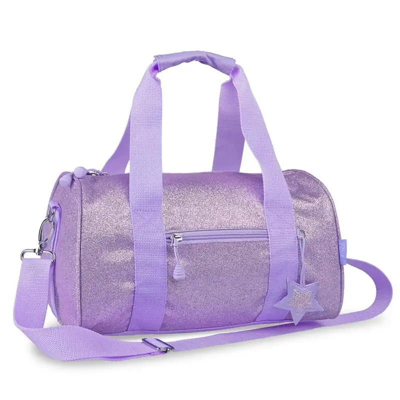 

"Purple Sparkalicious Fantastic Medium-Sized Duffel Bag - Perfect for Everyday and Travel Use!"