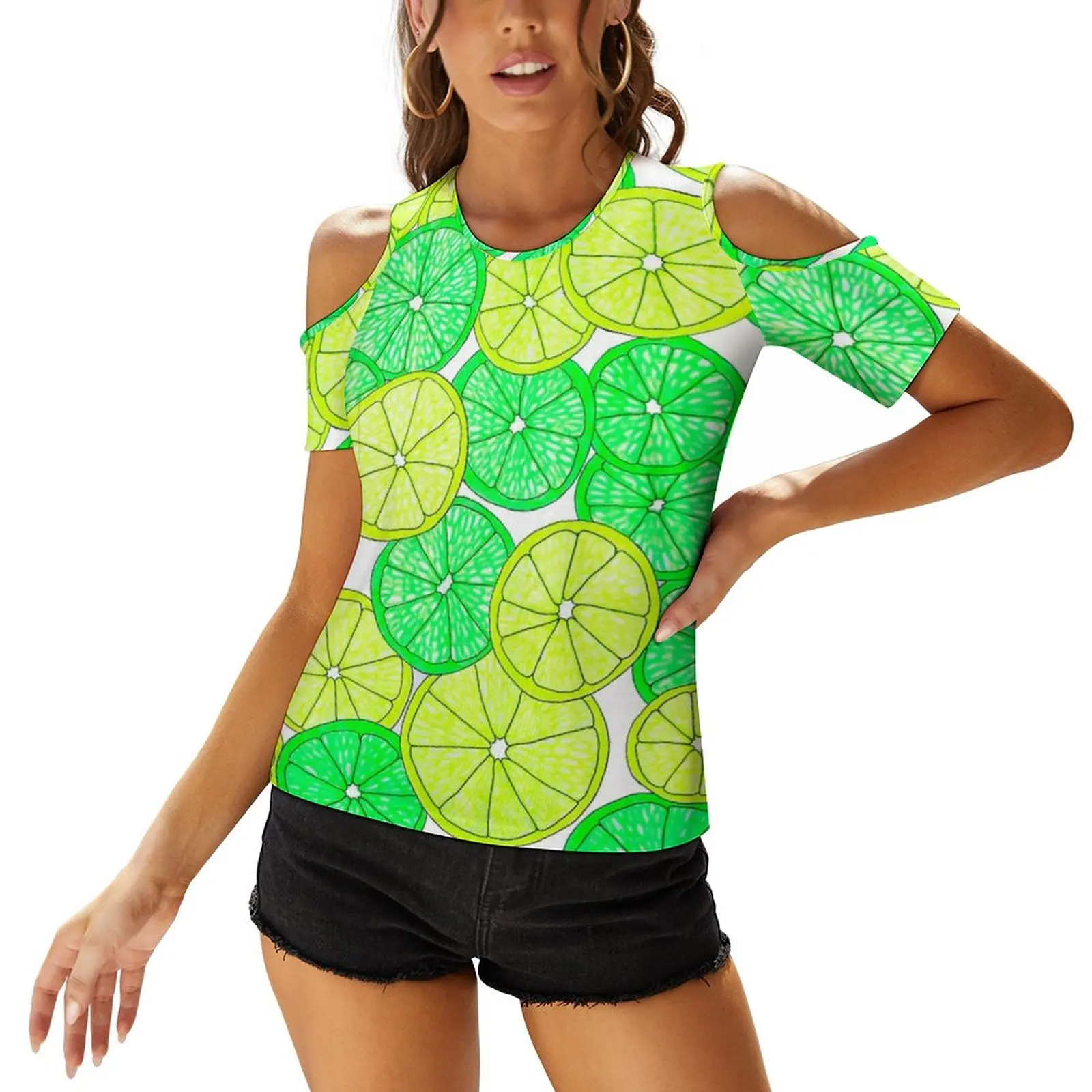 Lemon And Lime T-Shirts Bright Citrus Fruit Casual T-Shirt Kawaii Short Sleeves Oversized Tee Shirt Summer Graphic Womens Tees
Lemon And Lime T-Shirts Bright Citrus Fruit Casual T-Shirt Kawaii Short Sleeves Oversized Tee Shirt Summer Graphic Womens Tees