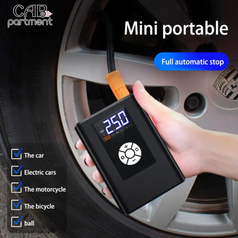 Portable Tire Pressure Detection 12v Universal Wireless Inflatable Pump Electric Tyre Inflator Pump Automobile Parts
Portable Tire Pressure Detection 12v Universal Wireless Inflatable Pump Electric Tyre Inflator Pump Automobile Parts