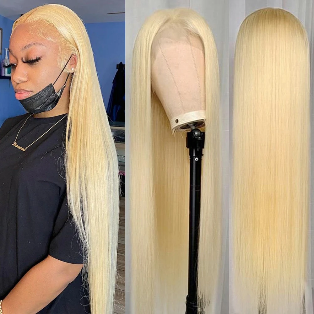 613 Honey Blond 13x4 13x6 Transparent Lace Front Human Hair Wigs For Women Remy Malaysian Bone Straight 4x4/5x5 Lace Closure Wig
613 Honey Blond 13x4 13x6 Transparent Lace Front Human Hair Wigs For Women Remy Malaysian Bone Straight 4x4/5x5 Lace Closure Wig