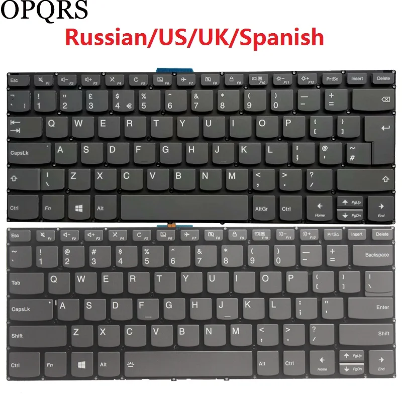 for Lenovo IdeaPad 330S-14 330S-14IKB 330S-14AST S340-14 S340-14iwl S340-14api S340-14IIL Russian/US/UK/Spanish laptop keyboard 
for Lenovo IdeaPad 330S-14 330S-14IKB 330S-14AST S340-14 S340-14iwl S340-14api S340-14IIL Russian/US/UK/Spanish laptop keyboard