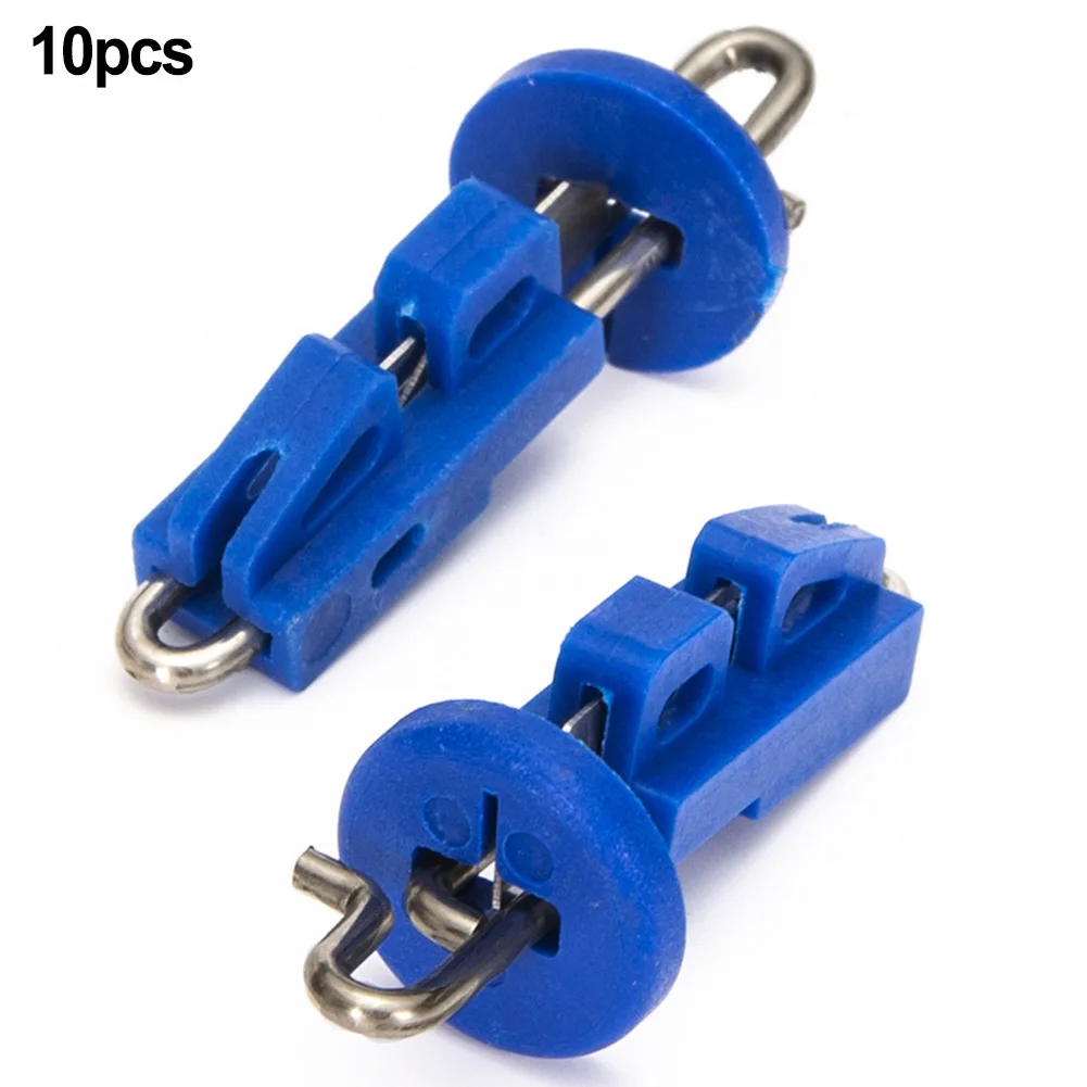 Fishing Bait Release Clips Outdoor 10 Pcs/set 28g/pack 40*8*8mm ABS + Stainless Steel Accessories For Sea Fishing
Fishing Bait Release Clips Outdoor 10 Pcs/set 28g/pack 40*8*8mm ABS + Stainless Steel Accessories For Sea Fishing