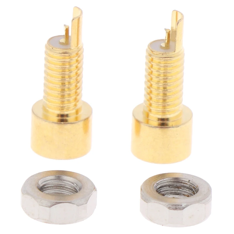 Practical 1 Pair Diameter 3.5mm Gold Plated Pure Copper Female Solder Wire Connector Plug
Practical 1 Pair Diameter 3.5mm Gold Plated Pure Copper Female Solder Wire Connector Plug