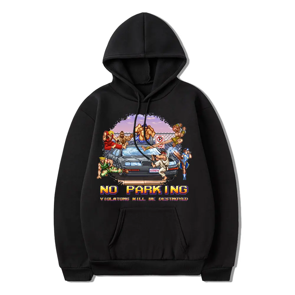 No Parking Violators Will Be Destroyed Hoodie Arcade Games Long Sleeve Oversized Sweatshirts Casual Pullover Tops
No Parking Violators Will Be Destroyed Hoodie Arcade Games Long Sleeve Oversized Sweatshirts Casual Pullover Tops