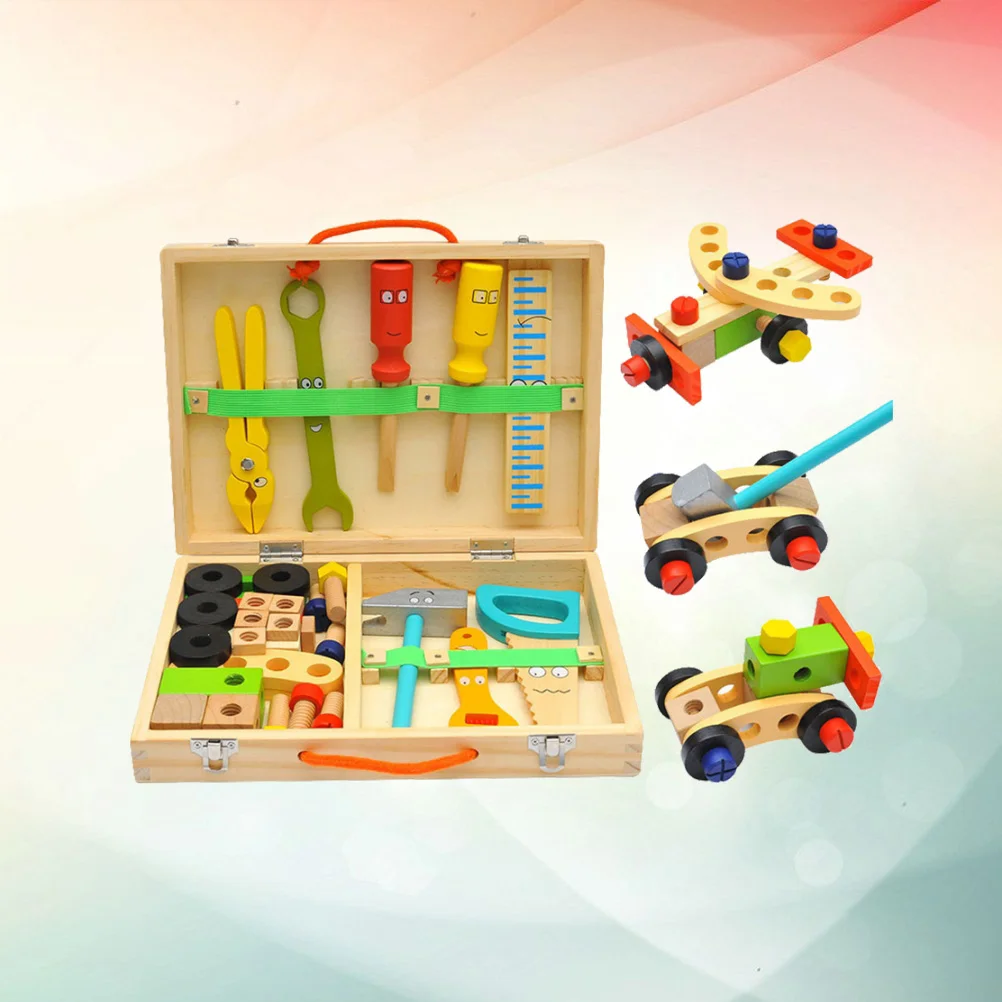1Set Children Simulation Repair Tools Portable Toolbox Pretend Play Repair Tools Kit Wood Maintenance Tools Educational
1Set Children Simulation Repair Tools Portable Toolbox Pretend Play Repair Tools Kit Wood Maintenance Tools Educational