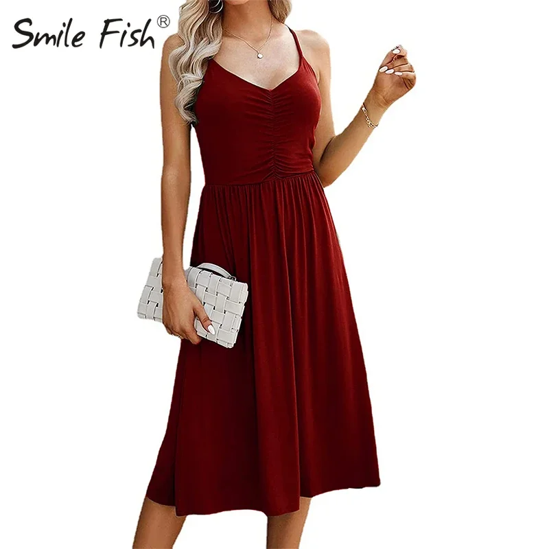 Solid Colors Sexy Summer Women 2023 Dress Evening Party Outwear Lady Holiday Dresses Backless Bodycon Irregular Mujer G1119
Solid Colors Sexy Summer Women 2023 Dress Evening Party Outwear Lady Holiday Dresses Backless Bodycon Irregular Mujer G1119