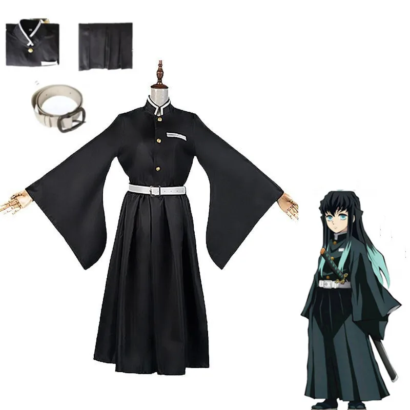 Demon Slayer Tokitou Muichirou Cosplay Muichirou Costume Adult Kids Anime Kimetsu No Yaiba Halloween Clothes With Wig
Demon Slayer Tokitou Muichirou Cosplay Muichirou Costume Adult Kids Anime Kimetsu No Yaiba Halloween Clothes With Wig