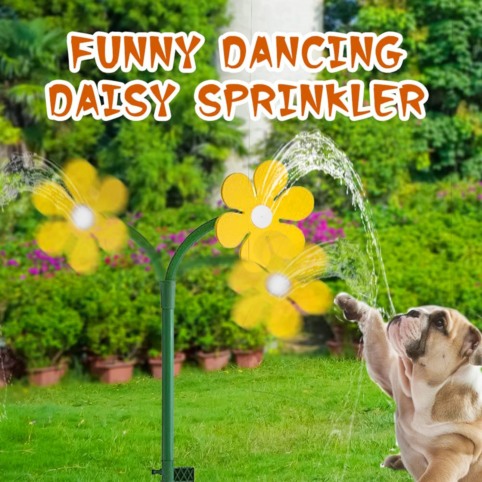 Funny Garden Crazy Flower Sprinkler Dancing Sun Flower Yard Sprinklers For Watering And Kids Playing 720 Degree Rotating
Funny Garden Crazy Flower Sprinkler Dancing Sun Flower Yard Sprinklers For Watering And Kids Playing 720 Degree Rotating