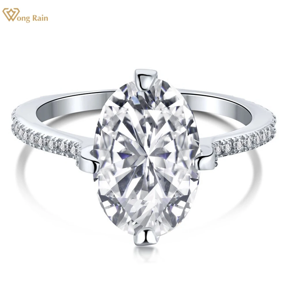 Wong Rain, новинка, Стерлинговое Серебро 925 пробы, 8*12 мм, Овальный высокоуглеродный алмаз, драгоценный камень, обручальное кольцо, ювелирные укра...
Wong Rain, новинка, Стерлинговое Серебро 925 пробы, 8*12 мм, Овальный высокоуглеродный алмаз, драгоценный камень, обручальное кольцо, ювелирные укра...