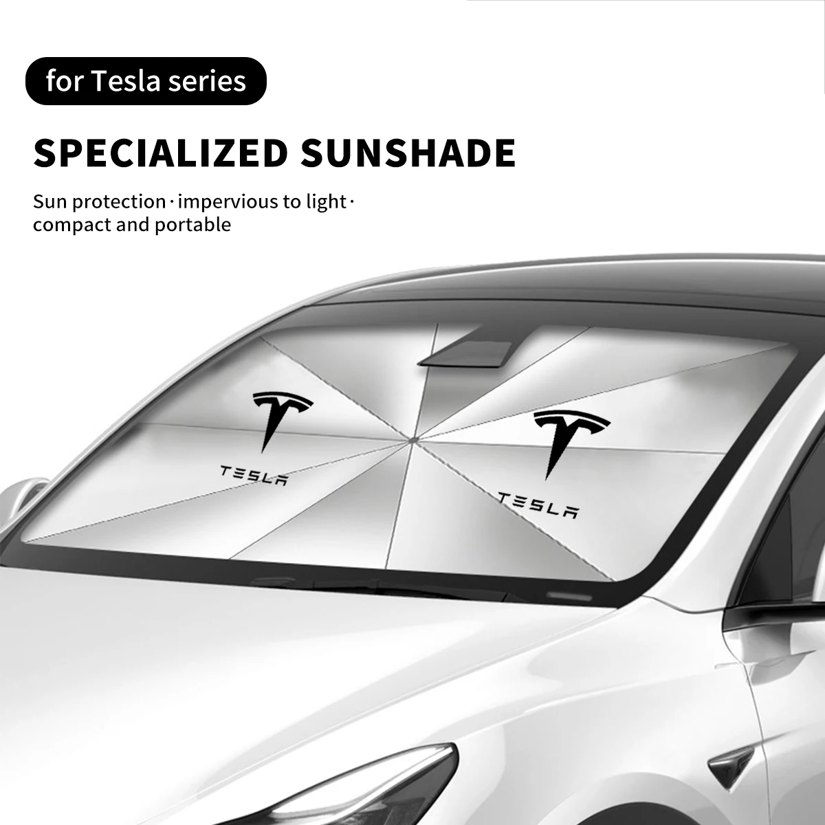 Foldable Car Windshield SunShade Umbrella for Telsa Model 3 UV Cover Sun Shade Heat Insulation Front Window Interior Protection
Foldable Car Windshield SunShade Umbrella for Telsa Model 3 UV Cover Sun Shade Heat Insulation Front Window Interior Protection