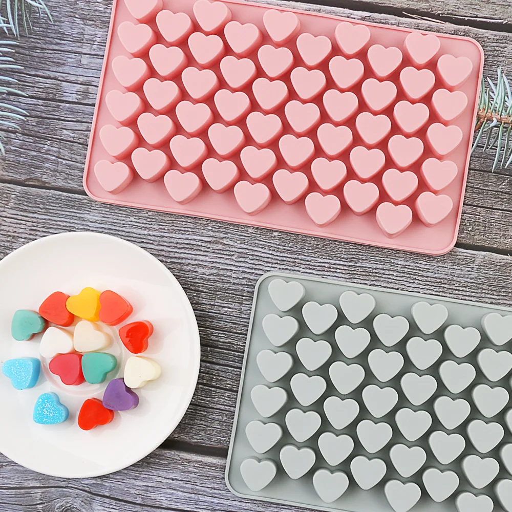 Силиконовая форма для выпечки шоколада, с кристаллами, в форме сердца, 55 см 
Силиконовая форма для выпечки шоколада, с кристаллами, в форме сердца, 55 см