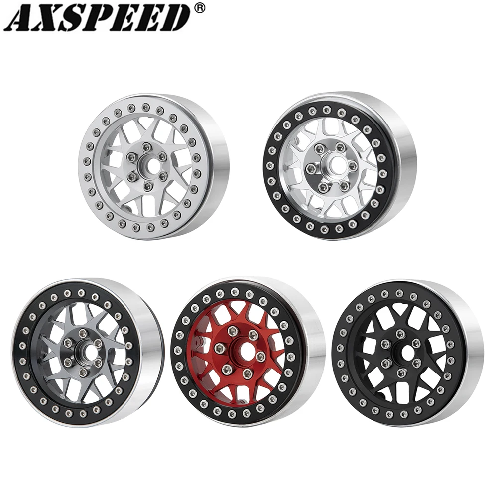 Колесные диски AXSPEED 2,2 дюйма, ступицы колеса 25 мм, ширина для Axial Wraith 90018 D90 Traxxas TRX4 TRX6 1/10, детали для радиоуправляемых гусеничных машин
Колесные диски AXSPEED 2,2 дюйма, ступицы колеса 25 мм, ширина для Axial Wraith 90018 D90 Traxxas TRX4 TRX6 1/10, детали для радиоуправляемых гусеничных машин