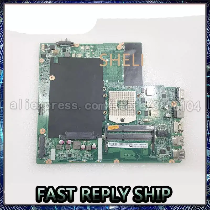 SHELI 11S90000107 DA0LZ3MB6G0 LZ3 PGA989 HM76 DDR3 GMA for Lenovo Z580 NoteBook Laptop Motherboard Mainboard Tested
SHELI 11S90000107 DA0LZ3MB6G0 LZ3 PGA989 HM76 DDR3 GMA for Lenovo Z580 NoteBook Laptop Motherboard Mainboard Tested