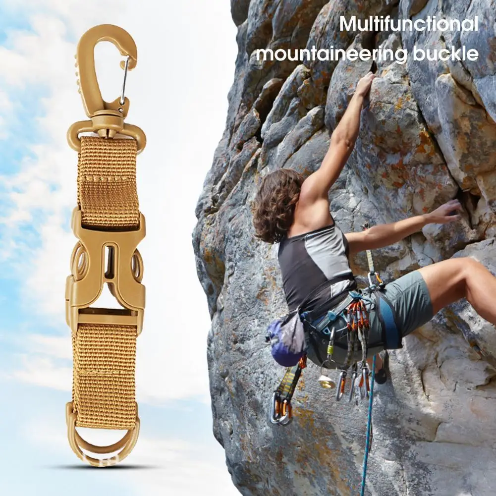 Durable Hanging Buckle Replacement Design Tie Up Tightly Accessories Practical Webbing Key Clip for Climbing
Durable Hanging Buckle Replacement Design Tie Up Tightly Accessories Practical Webbing Key Clip for Climbing