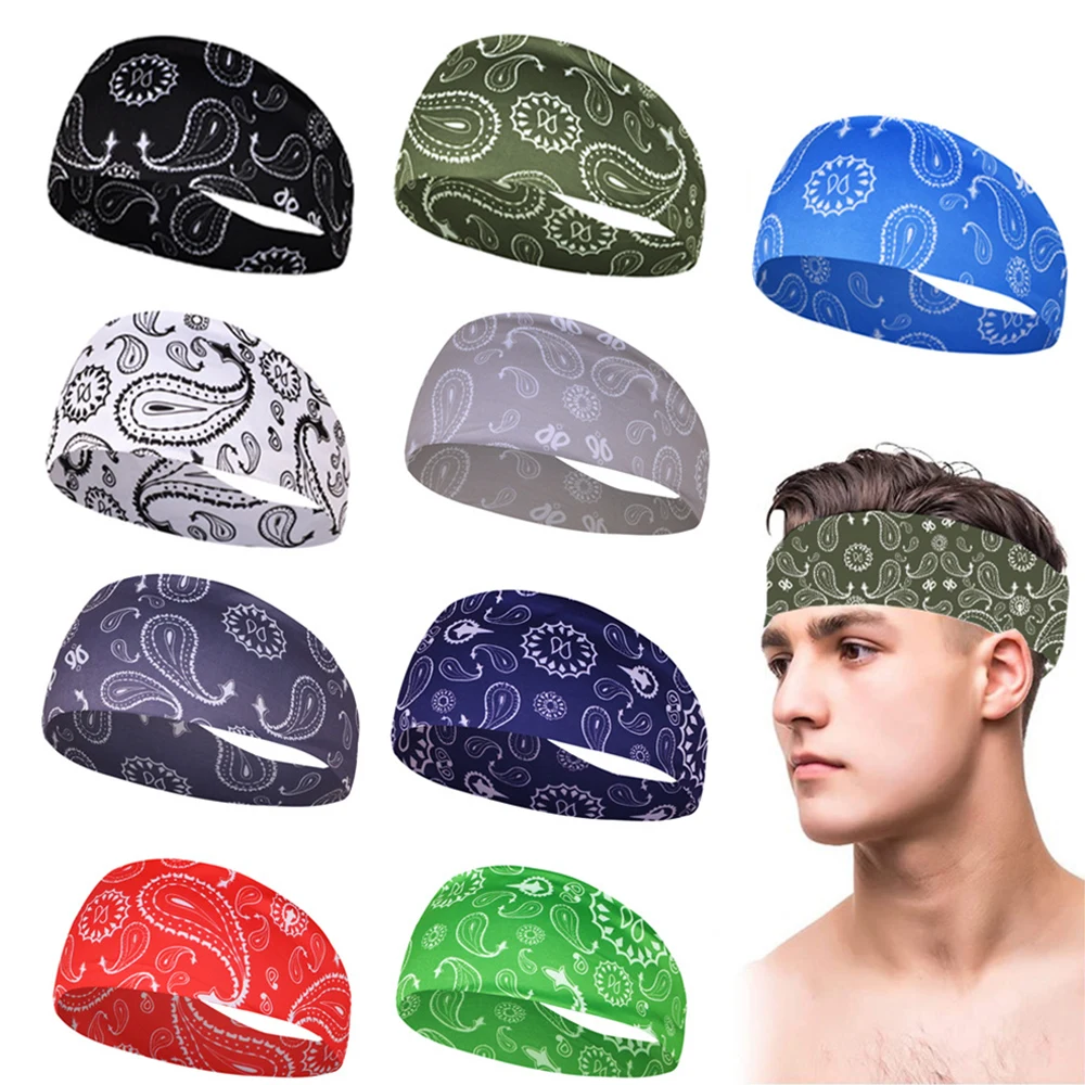 Vintage Paisley Print Absorbing Sweat Hair Bands Men Women Elastic Yoga Running Headbands Headwrap Sports Headwear Accessories
Vintage Paisley Print Absorbing Sweat Hair Bands Men Women Elastic Yoga Running Headbands Headwrap Sports Headwear Accessories