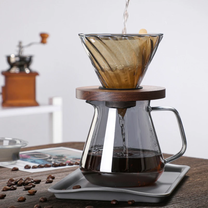 Glass Coffee Pot Hand Brewed Filter Moka Pot Ice Drip Coffee Pot with Walnut Holder Silicone Funnel Coffee Utensils Dripper
Glass Coffee Pot Hand Brewed Filter Moka Pot Ice Drip Coffee Pot with Walnut Holder Silicone Funnel Coffee Utensils Dripper