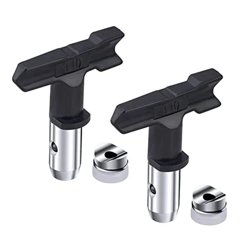 New-2 PCS Reversible Airless Paint Sprayer Nozzle Tips, Airless Paint Spray , Airless Sprayer Spraying Machine Parts(310)
New-2 PCS Reversible Airless Paint Sprayer Nozzle Tips, Airless Paint Spray , Airless Sprayer Spraying Machine Parts(310)