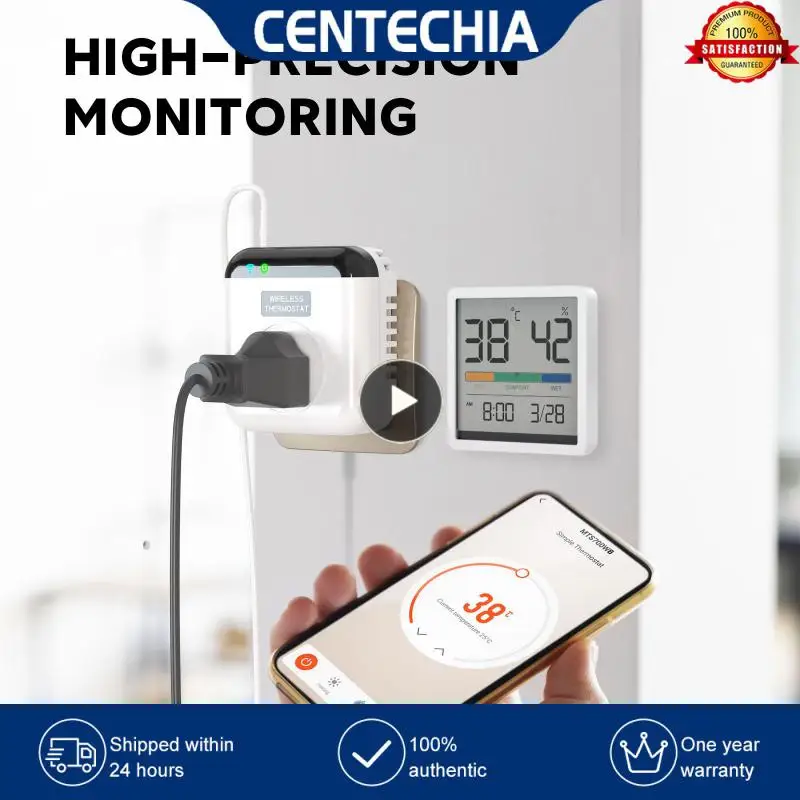 Умная розетка с термостатом, 16 А, Wi-Fi, 1/2/3 шт. 
Умная розетка с термостатом, 16 А, Wi-Fi, 1/2/3 шт.