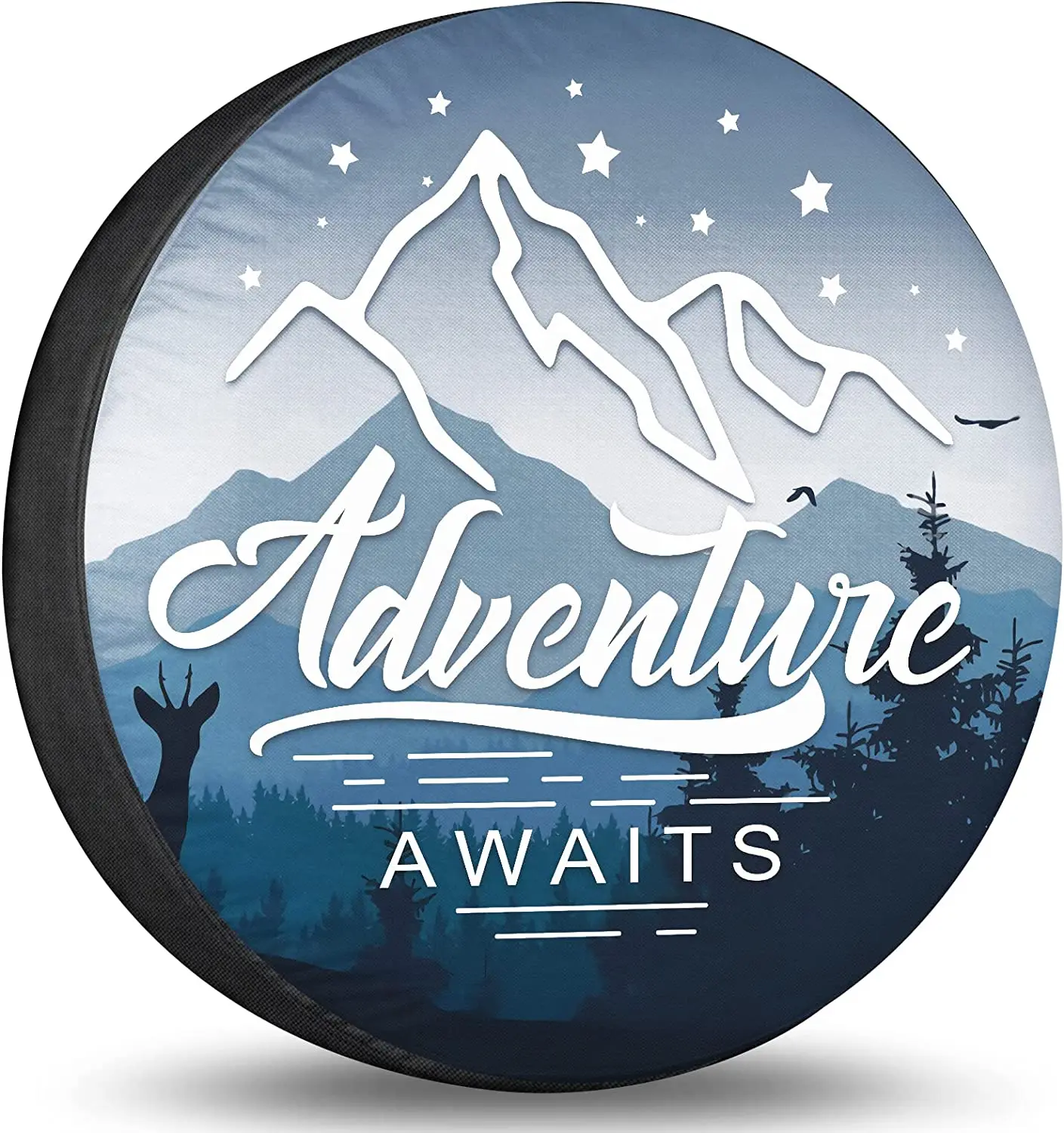 Spare Wheel Tire Cover Adventure Awaits Forest Spare Tire Cover Wheel Protectors Weatherproof for Camper Trailer Truck Travel Tr
Spare Wheel Tire Cover Adventure Awaits Forest Spare Tire Cover Wheel Protectors Weatherproof for Camper Trailer Truck Travel Tr