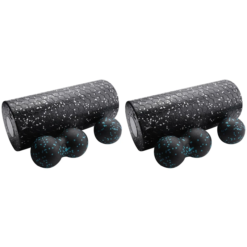 2X Trigger Point Foam Roller Set High Density Massage Roller Ball For Neck Back Muscles Deep Tissue Massage
2X Trigger Point Foam Roller Set High Density Massage Roller Ball For Neck Back Muscles Deep Tissue Massage