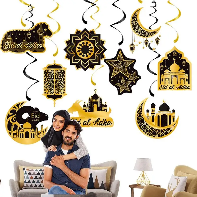 Castle Moon Elements EID Banner Glitter EID Star Moon Letter Paper Bunting Garland Islamic Decoration Party Hanging Spiral
Castle Moon Elements EID Banner Glitter EID Star Moon Letter Paper Bunting Garland Islamic Decoration Party Hanging Spiral