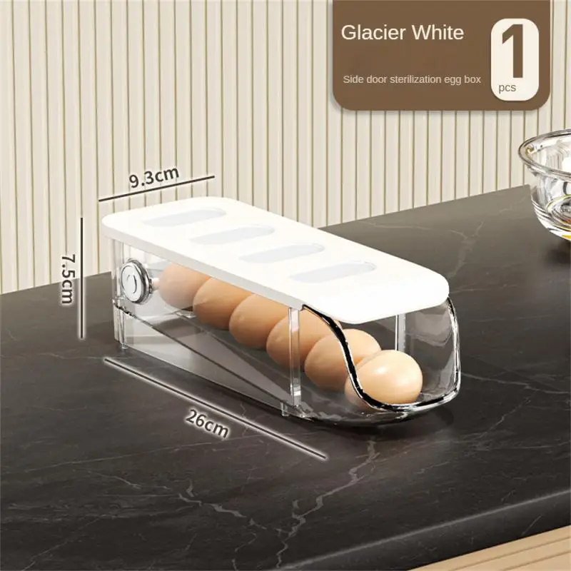 Egg Storage Box Transparent Visible Large Capacity Egg Container Drawer Rolling Type Fridge Egg Holder Kitchen Accessories
Egg Storage Box Transparent Visible Large Capacity Egg Container Drawer Rolling Type Fridge Egg Holder Kitchen Accessories