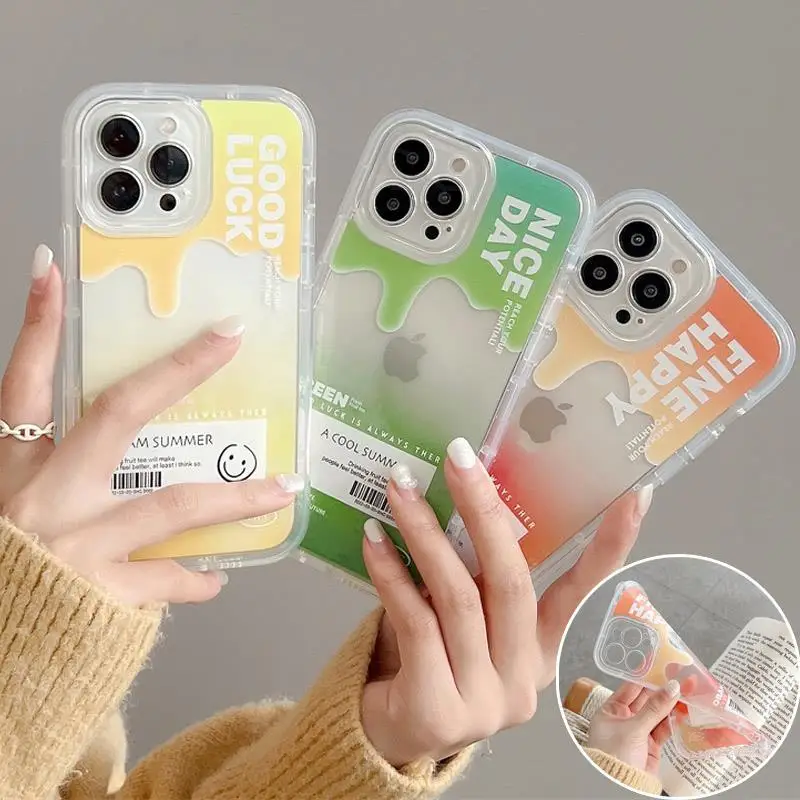 Candy Color Gradient Clear Transparent Phone Case For iPhone 13 Pro Max Lens Protective Soft TPU Cover For Apple 12 11 Pro Max
Candy Color Gradient Clear Transparent Phone Case For iPhone 13 Pro Max Lens Protective Soft TPU Cover For Apple 12 11 Pro Max
