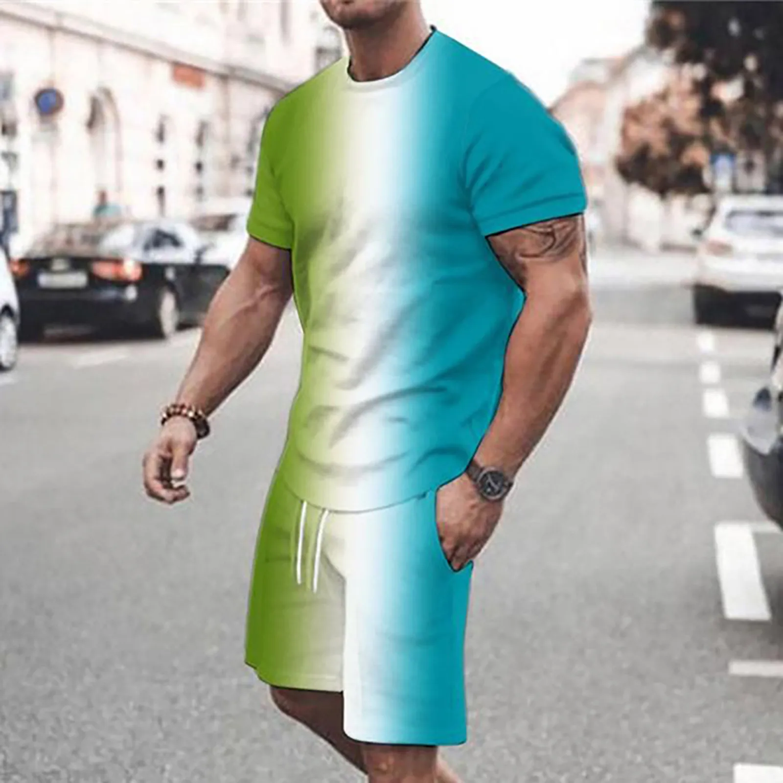 Men's 3D Short Sleeve Suit Shorts Beach Tropical HawaiianSS Body Sports Shorts Suit Sports Suit Express Photographer Suit
Men's 3D Short Sleeve Suit Shorts Beach Tropical HawaiianSS Body Sports Shorts Suit Sports Suit Express Photographer Suit