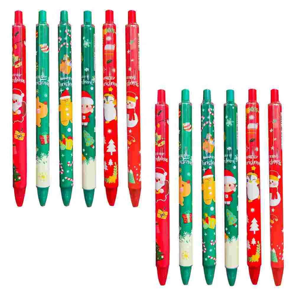 12pcs Christmas Ink Pens Pens Xmas Novelty Writing Pen Pens for Student Kids Christmas Party Gifts Bag
12pcs Christmas Ink Pens Pens Xmas Novelty Writing Pen Pens for Student Kids Christmas Party Gifts Bag
