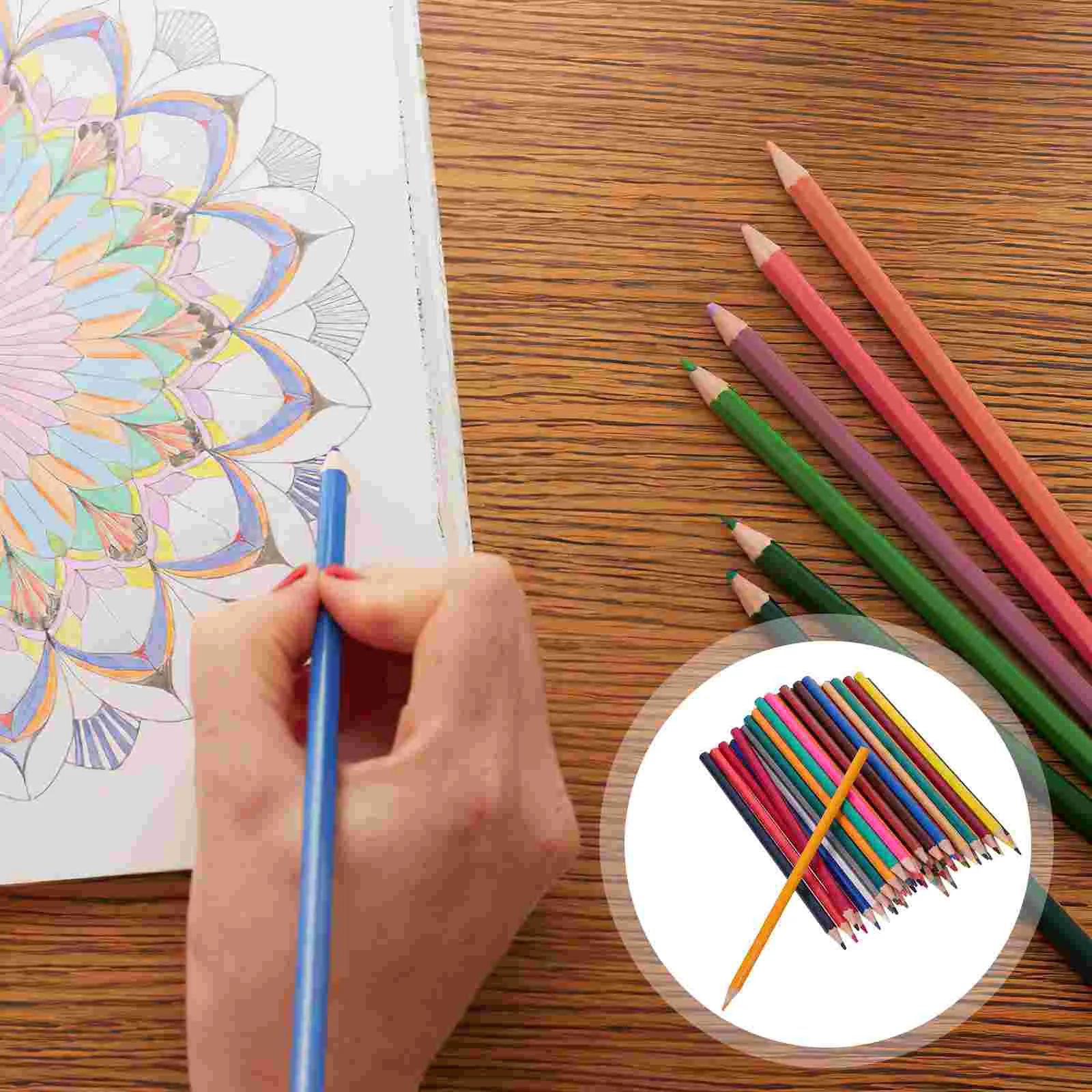 48 Pcs Colored Pencils Paint Toddlers Household Coloring Supplies Decor Wooden Convenient Preschool Professional Drawing
48 Pcs Colored Pencils Paint Toddlers Household Coloring Supplies Decor Wooden Convenient Preschool Professional Drawing
