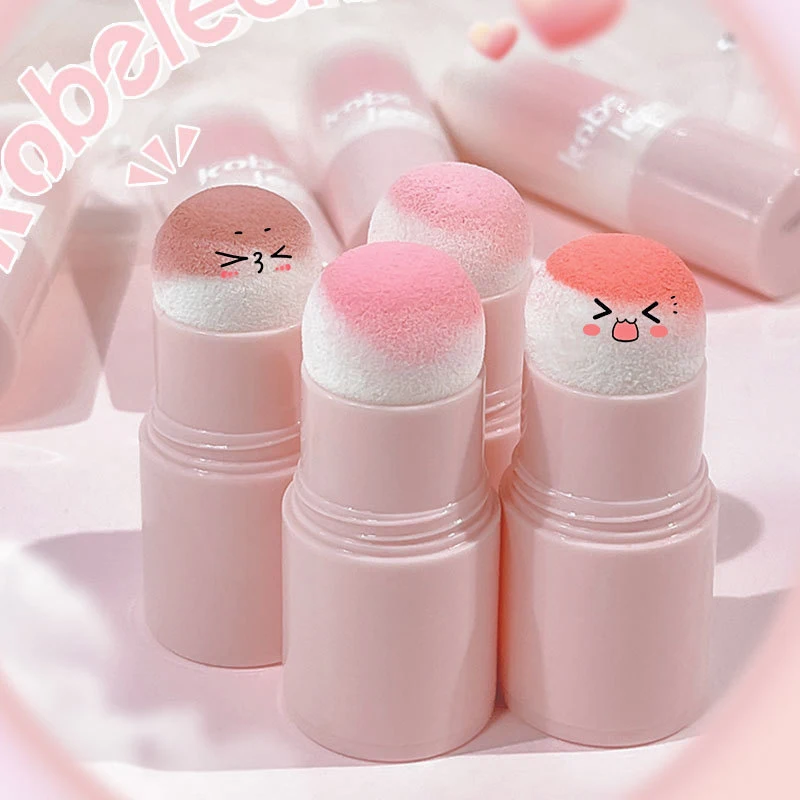 Girly Blush Stick with Sponge Head Easy To Use Long Lasting Brightening Face Contouring Shadow Blusher Tint Cheek Korean Makeup
Girly Blush Stick with Sponge Head Easy To Use Long Lasting Brightening Face Contouring Shadow Blusher Tint Cheek Korean Makeup