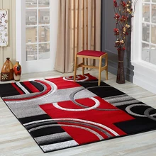 Geometric Circle Carpet for Living Room Luxury Home Decorations Sofa Coffee Table Large Area Rugs Bedroom Floor Mat Tapete