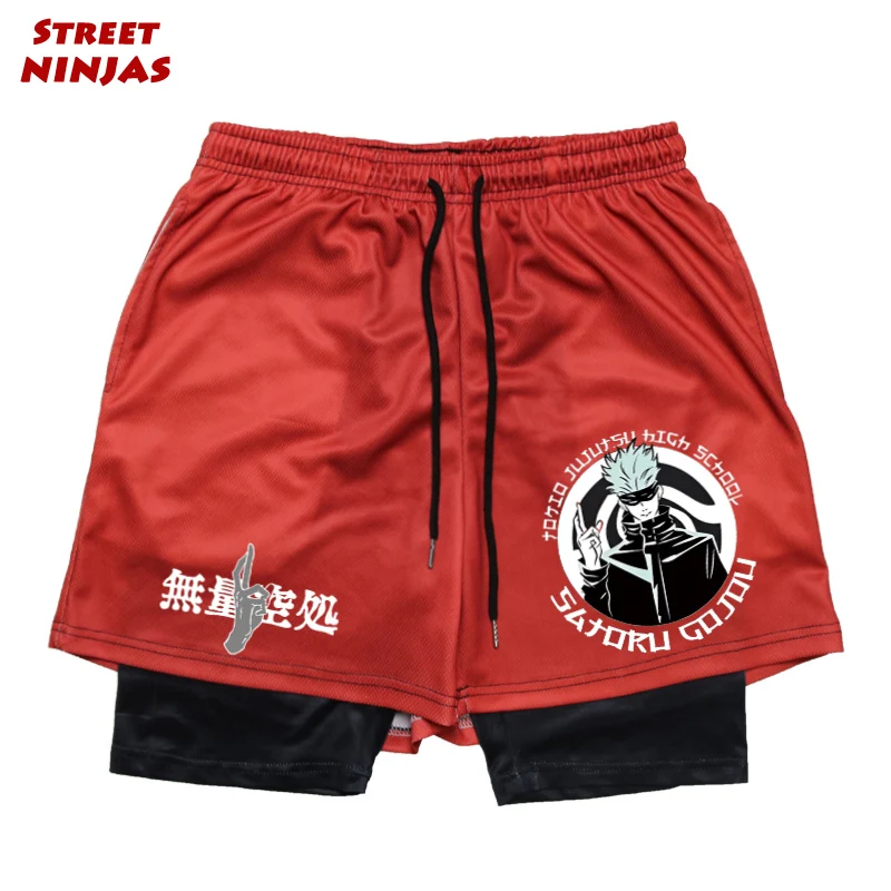 Anime Jujutsu Kaisen Gym Workout Shorts Chic Athletic 2 in 1 Compression Shorts with Pockets Quick Dry Stretchy Fitness Running
Anime Jujutsu Kaisen Gym Workout Shorts Chic Athletic 2 in 1 Compression Shorts with Pockets Quick Dry Stretchy Fitness Running