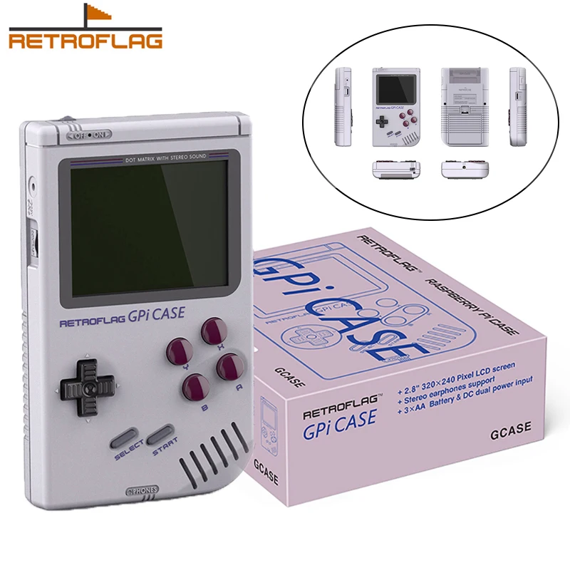 Retroflag GPi Case Gaming Accessories with Safe Shutdown for Raspberry Pi Zero W/ Zero 2W with Storage Bag Heatsink
Retroflag GPi Case Gaming Accessories with Safe Shutdown for Raspberry Pi Zero W/ Zero 2W with Storage Bag Heatsink