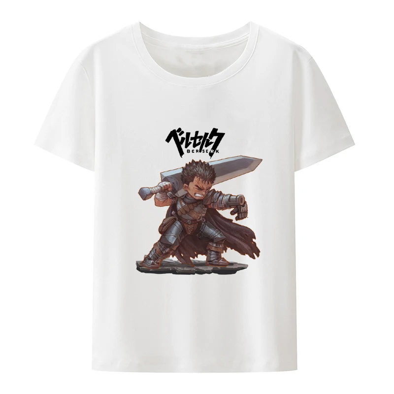 Leisure Berserk Guts Swordsman T-Shirts for Men Round Collar T Shirts lovely Anime Short Sleeve Tee Shirt Printed Clothes
Leisure Berserk Guts Swordsman T-Shirts for Men Round Collar T Shirts lovely Anime Short Sleeve Tee Shirt Printed Clothes