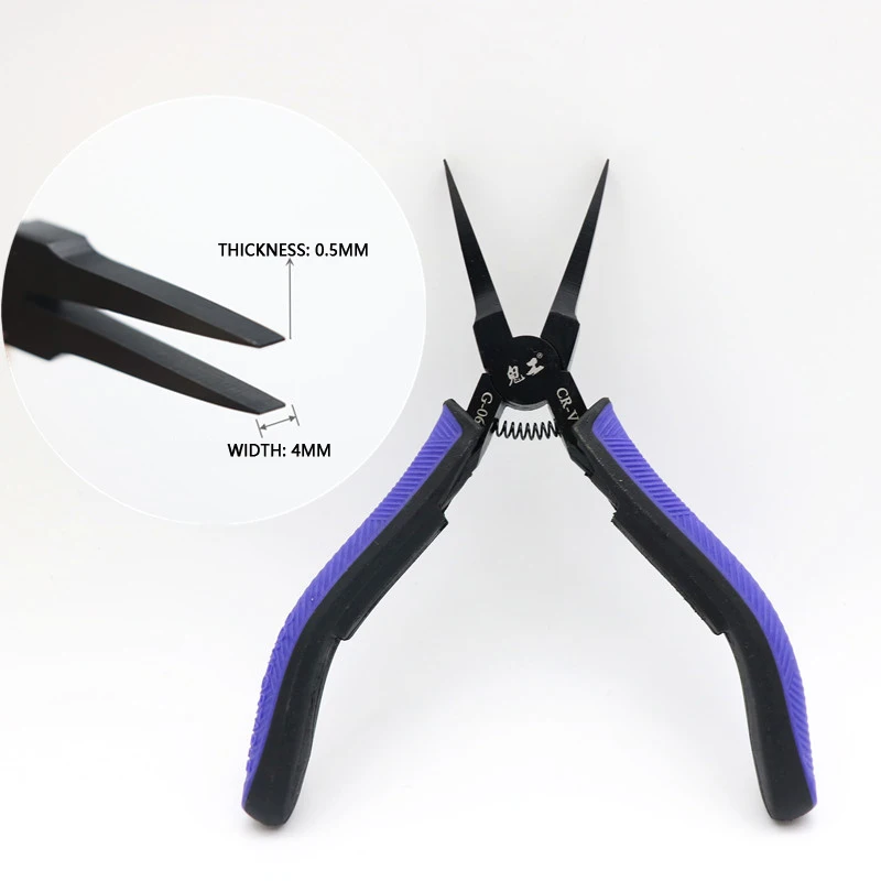 140 мм беззубные плоскогубцы CR-V тонкие плоские щипцы для фото травления частей плоскогубцы для гибки травления лист DIY Инструменты для изготовления моделей
140 мм беззубные плоскогубцы CR-V тонкие плоские щипцы для фото травления частей плоскогубцы для гибки травления лист DIY Инструменты для изготовления моделей