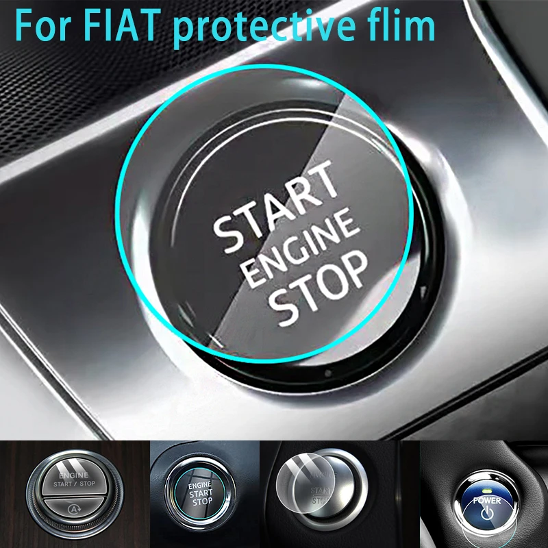 For FIAT car engine start button protective film One click Start protective film Ignition Button film car accessories
For FIAT car engine start button protective film One click Start protective film Ignition Button film car accessories