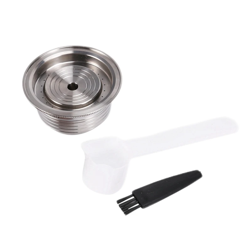 Refillable Coffee Capsule Pod Stainless Steel Espresso Filter Fits For Nespresso Delonghi
Refillable Coffee Capsule Pod Stainless Steel Espresso Filter Fits For Nespresso Delonghi