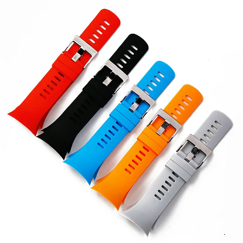 Silicone strap men's watch accessories for SUUNTO5 Spartan cool running Trainer outdoor sports pin buckle watch with women
Silicone strap men's watch accessories for SUUNTO5 Spartan cool running Trainer outdoor sports pin buckle watch with women