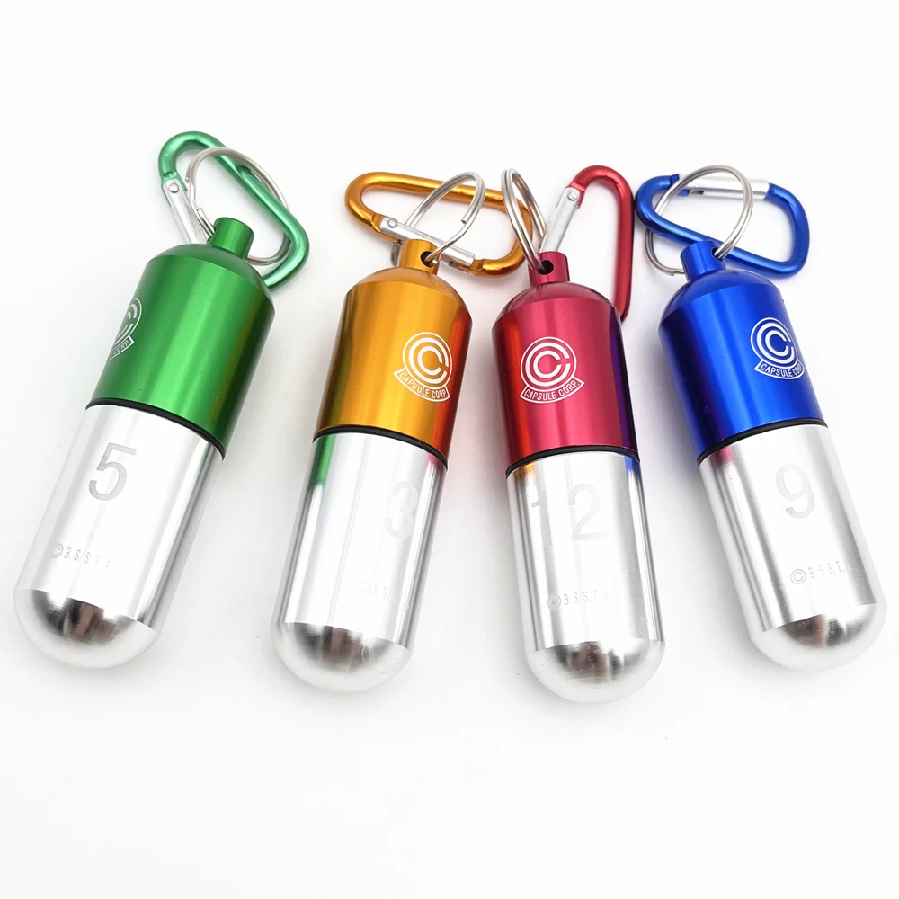 Anime Bulma Time Capsule Corp Cosplay Keychain Unisex Medicine Pill Container Bottle Pendant Keyrings Jewelry Accessories
Anime Bulma Time Capsule Corp Cosplay Keychain Unisex Medicine Pill Container Bottle Pendant Keyrings Jewelry Accessories