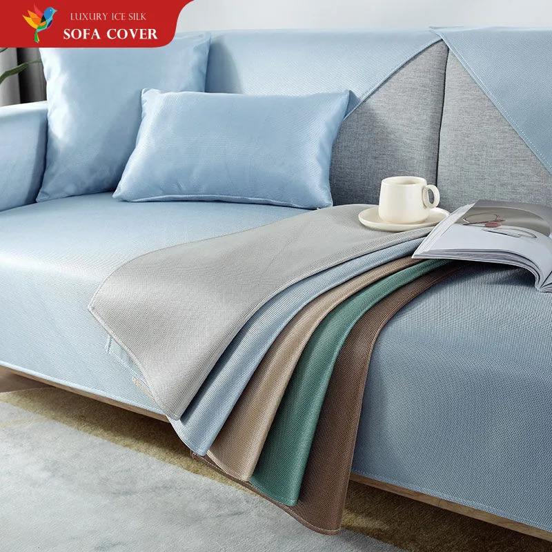 Yaapeet Washable summer ice silk sofa cover sofa towel cushion Blue modern simple slip design slipcover chair funiture protector
Yaapeet Washable summer ice silk sofa cover sofa towel cushion Blue modern simple slip design slipcover chair funiture protector