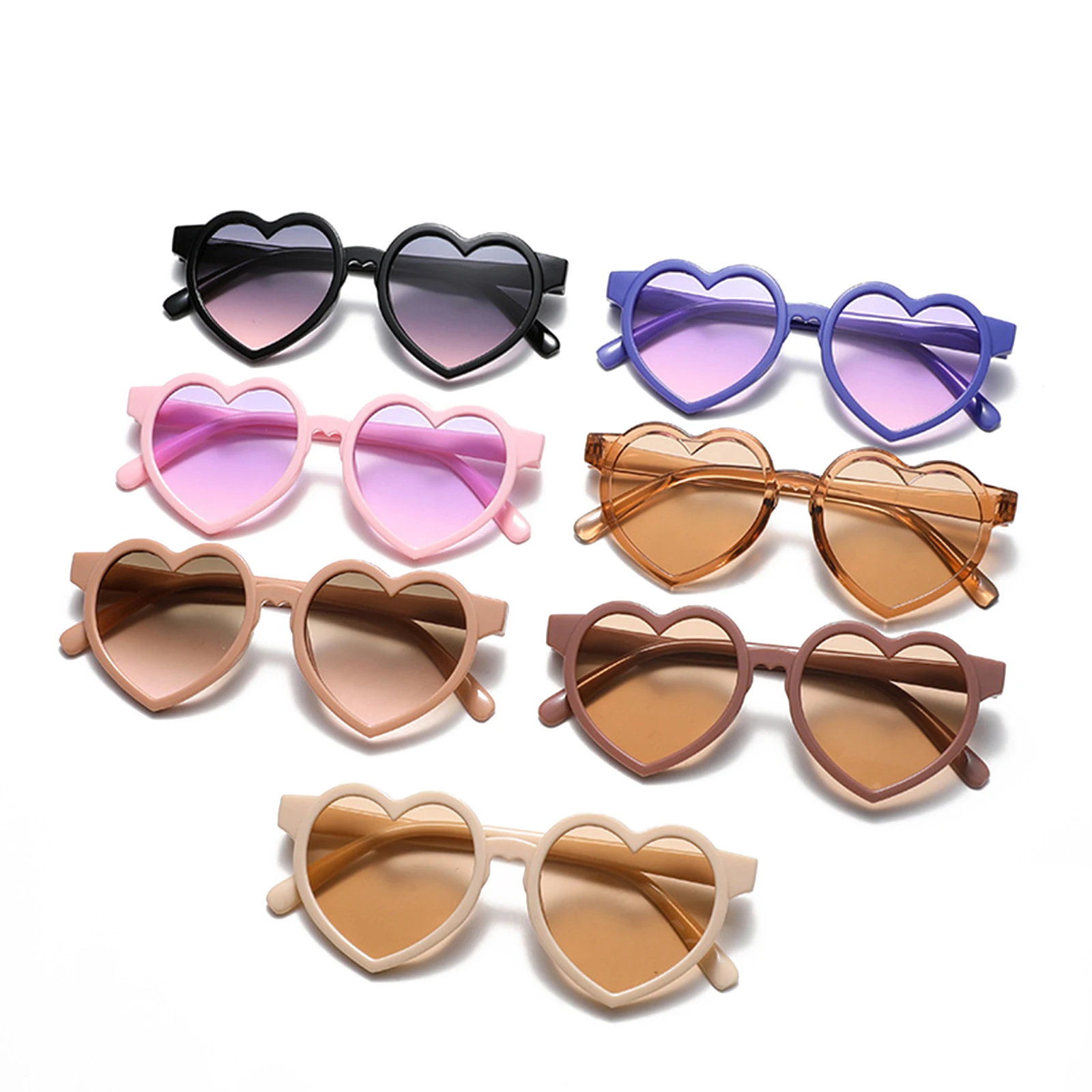 Children Glasses Sunglasses Heart Shape Frame Eye Protection Anti-UV Clothing Accessory for 3-12Years Old
Children Glasses Sunglasses Heart Shape Frame Eye Protection Anti-UV Clothing Accessory for 3-12Years Old