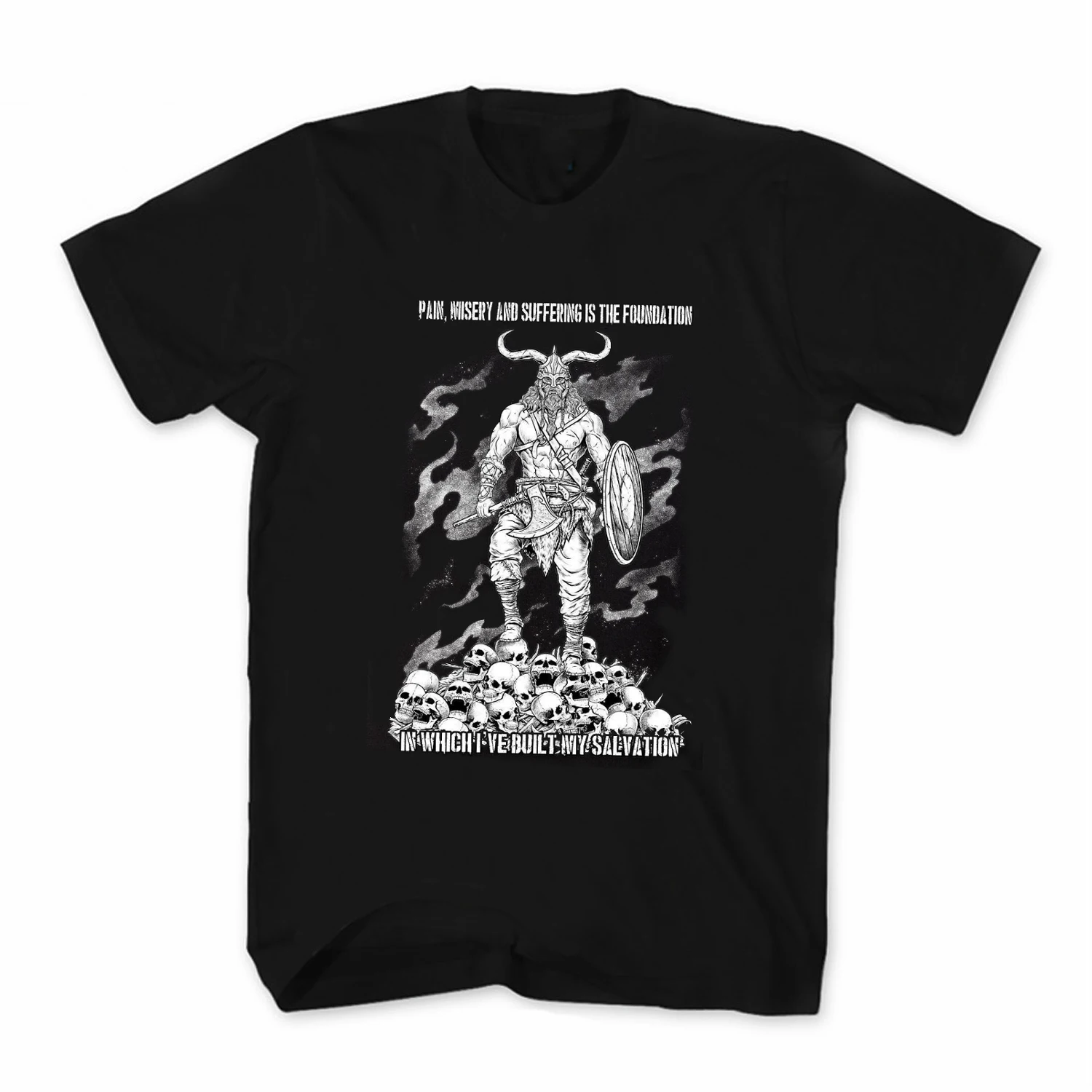 Pain Is My Salvation. Nordic Viking Warriors Inscription T-Shirt 100% Cotton O-Neck Short Sleeve Casual Mens T-shirt Size S-3XL
Pain Is My Salvation. Nordic Viking Warriors Inscription T-Shirt 100% Cotton O-Neck Short Sleeve Casual Mens T-shirt Size S-3XL