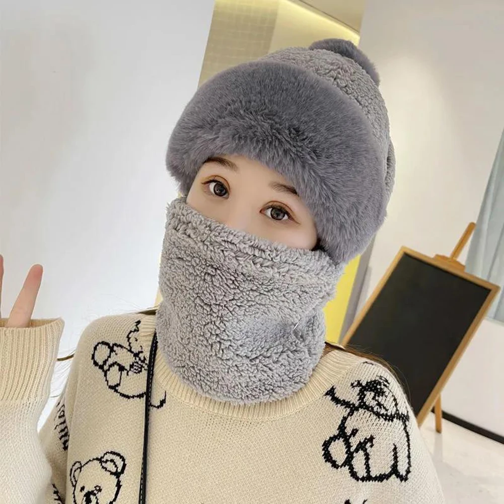 Women's Winter Cycling Scarf Hat Soft Comfortable Outdoor Warm Hat For Running Camping 
Women's Winter Cycling Scarf Hat Soft Comfortable Outdoor Warm Hat For Running Camping